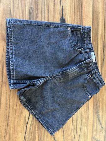 Zara Jeansshorts schwarz Grösse 36 guter Zustand