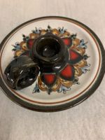 Keramik Kerzenhalter Handarbeit Vintage Retro 70er Jahr Ki8