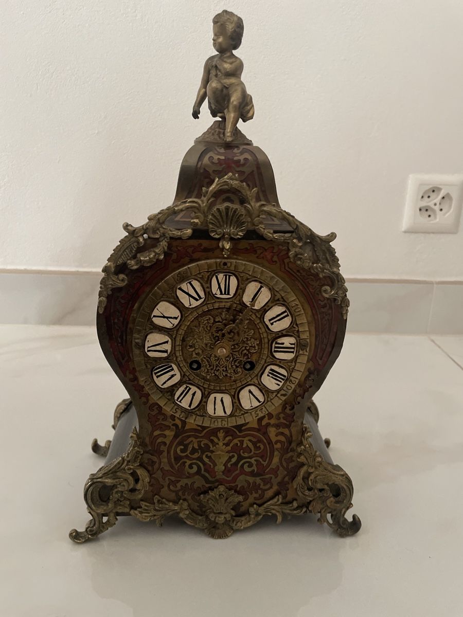Orologi da terra & Orologi da parete: Pendule de Paris, cheminée rouge – Usato da Epalinges venduto da Has_yhj9