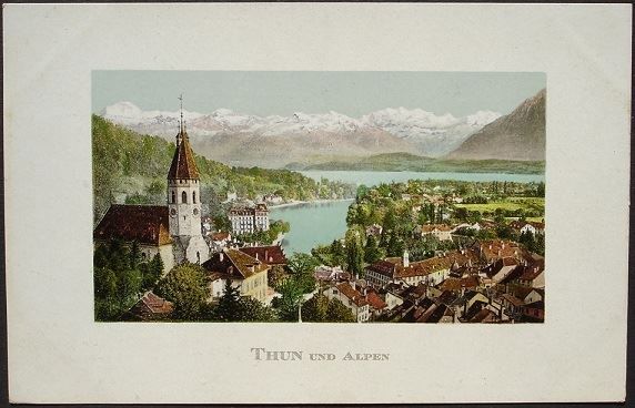 Ansichtskarten: THUN und Alpen – Neu (gemäss Beschreibung) aus Jona von philajona