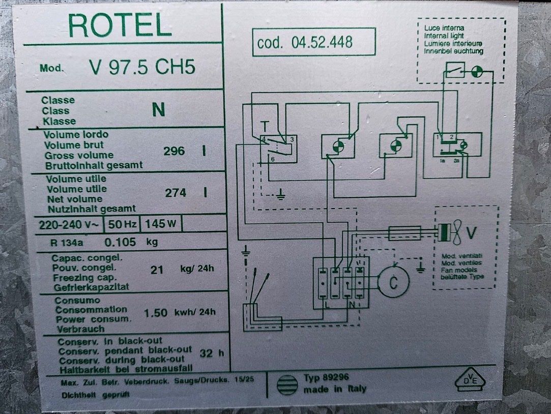 Congelatori: ROTEL Gefriertruhe 296L – Usato da Seon venduto da oli_ckp2 3