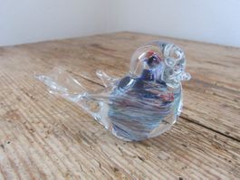 Glasvogel / Briefbeschwerer, Murano, sehr guter Zustand,