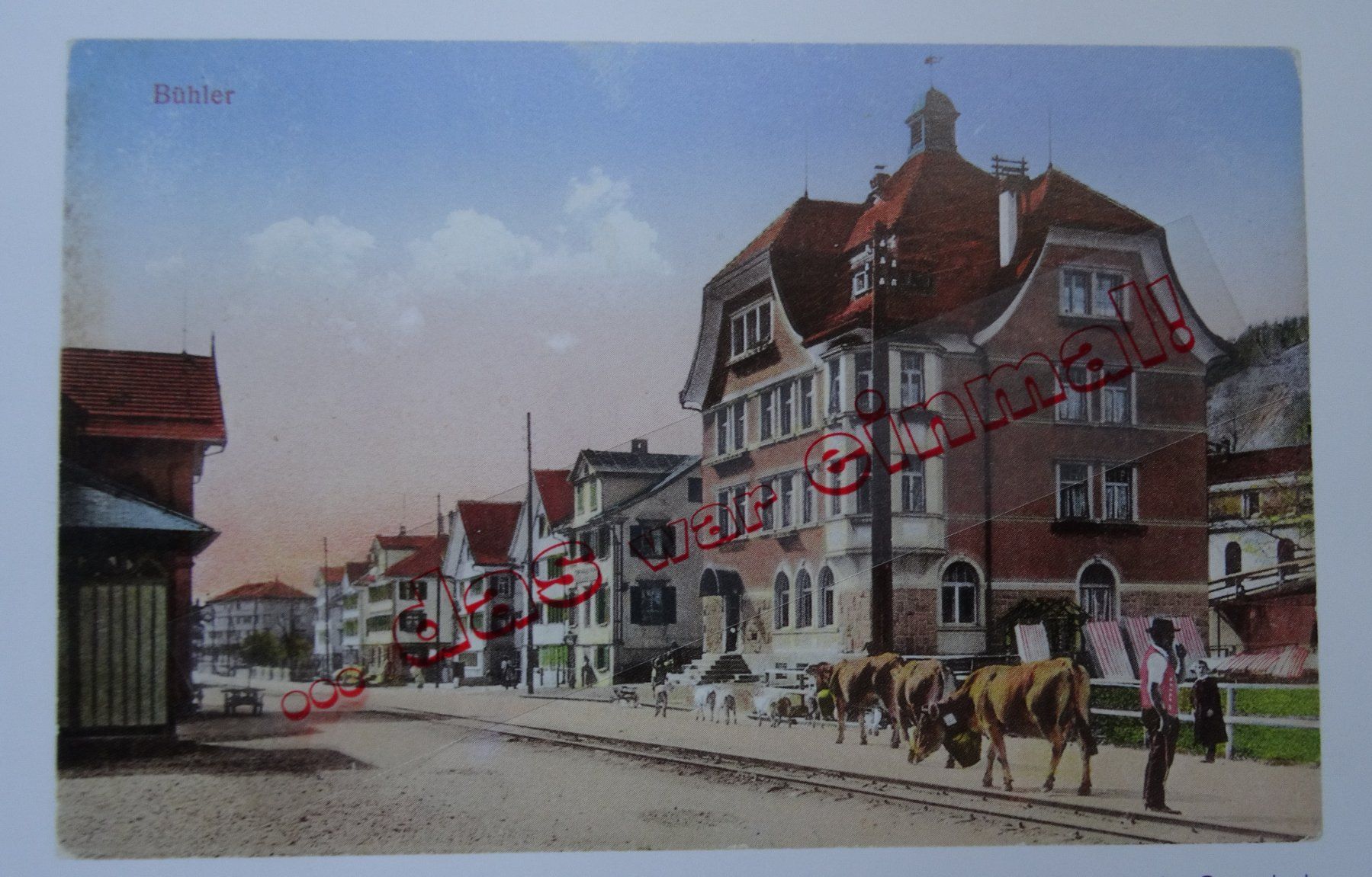 Cartoline postali: Appenzell Bühler Post  anno dazumal – Usato da Safnern venduto da Wstussi