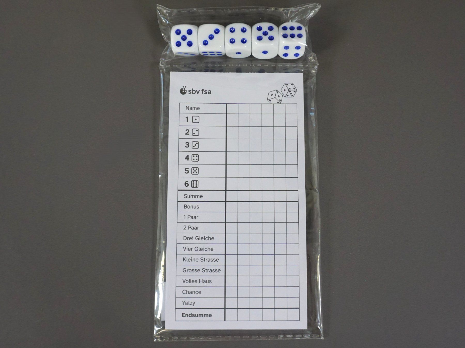 Spiele: Yatzy Würfelspiel – Neu (gemäss Beschreibung) aus Pratteln von Restwert_Pratteln