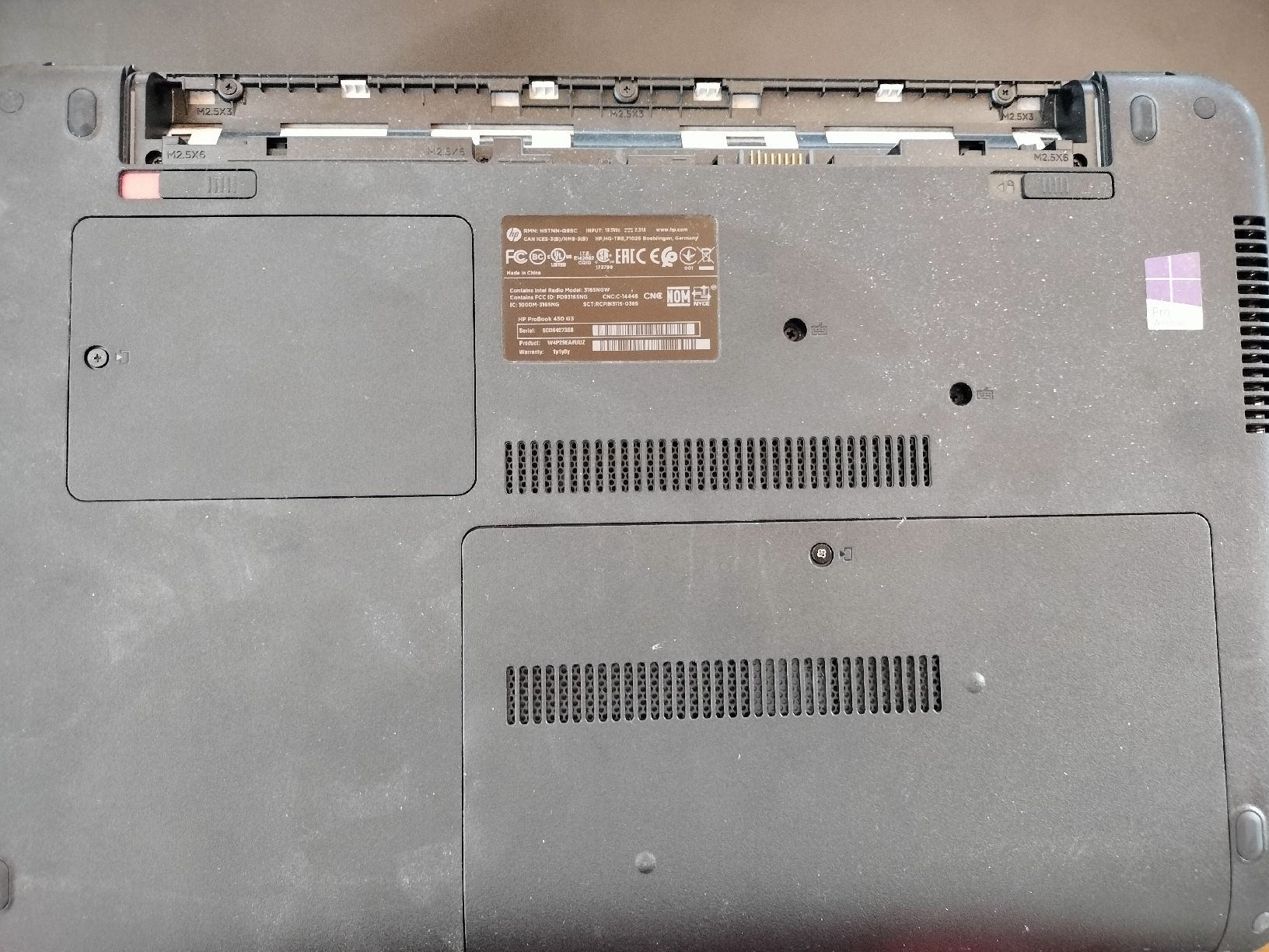 Notebooks: Hp ProBook 450 G3 – Defekt aus Hausen AG von sim_b96k 2