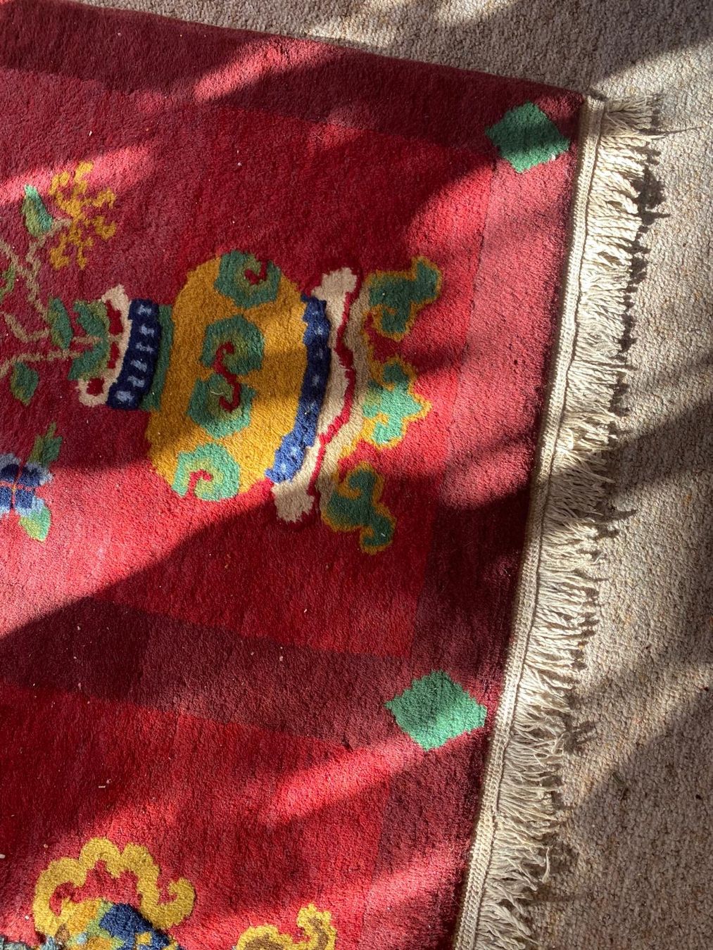 Tappeti: Antiker Tibeter Teppich Abholung nahe BERN – Usato da Locarno venduto da Ery02 1