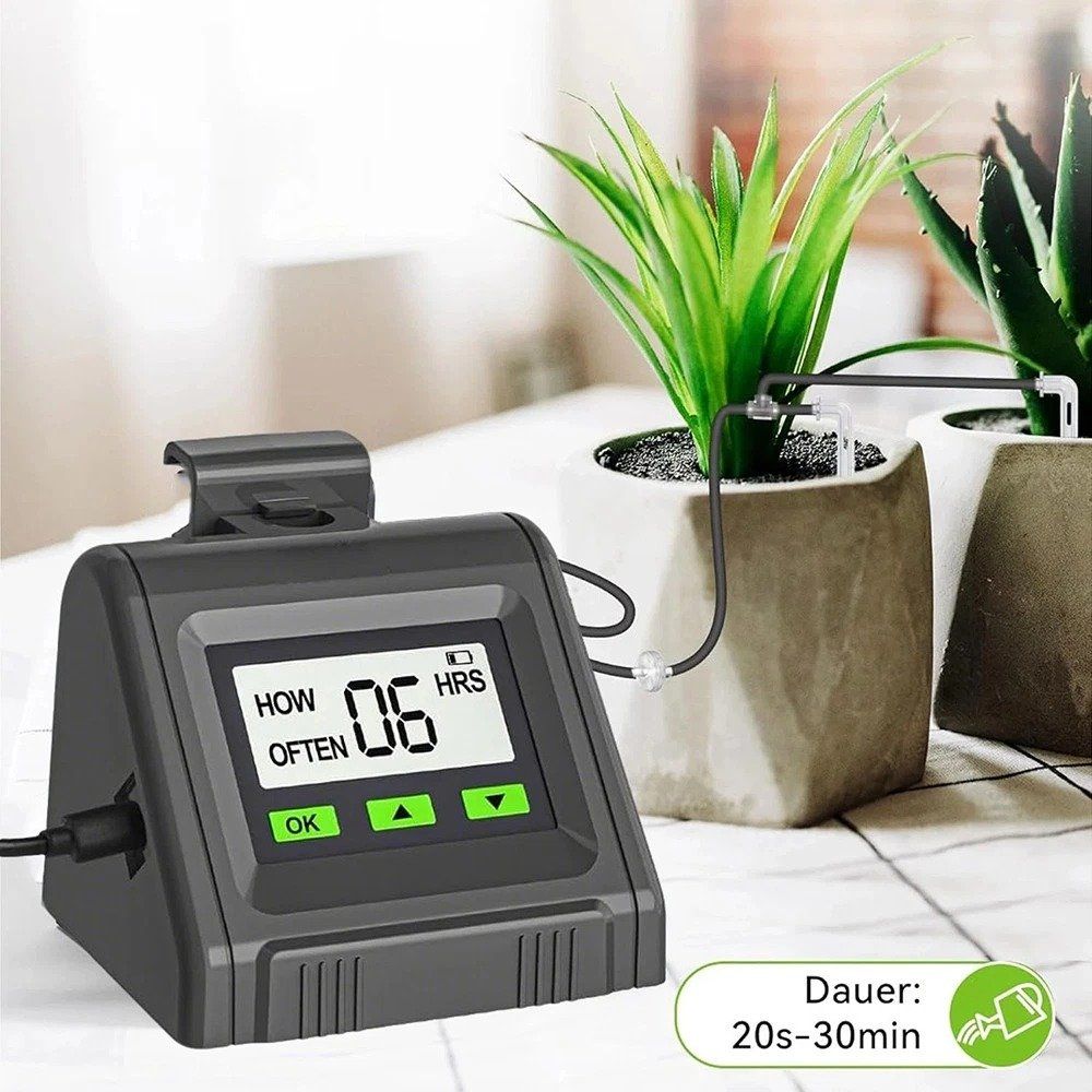 Sistema di controllo: Bis zu 10 Topfpflanze Automatisch Bewässerungssystem Timer – Nuovo (secondo la descrizione) da Kirchdorf AG venduto da Aarereussshop 4