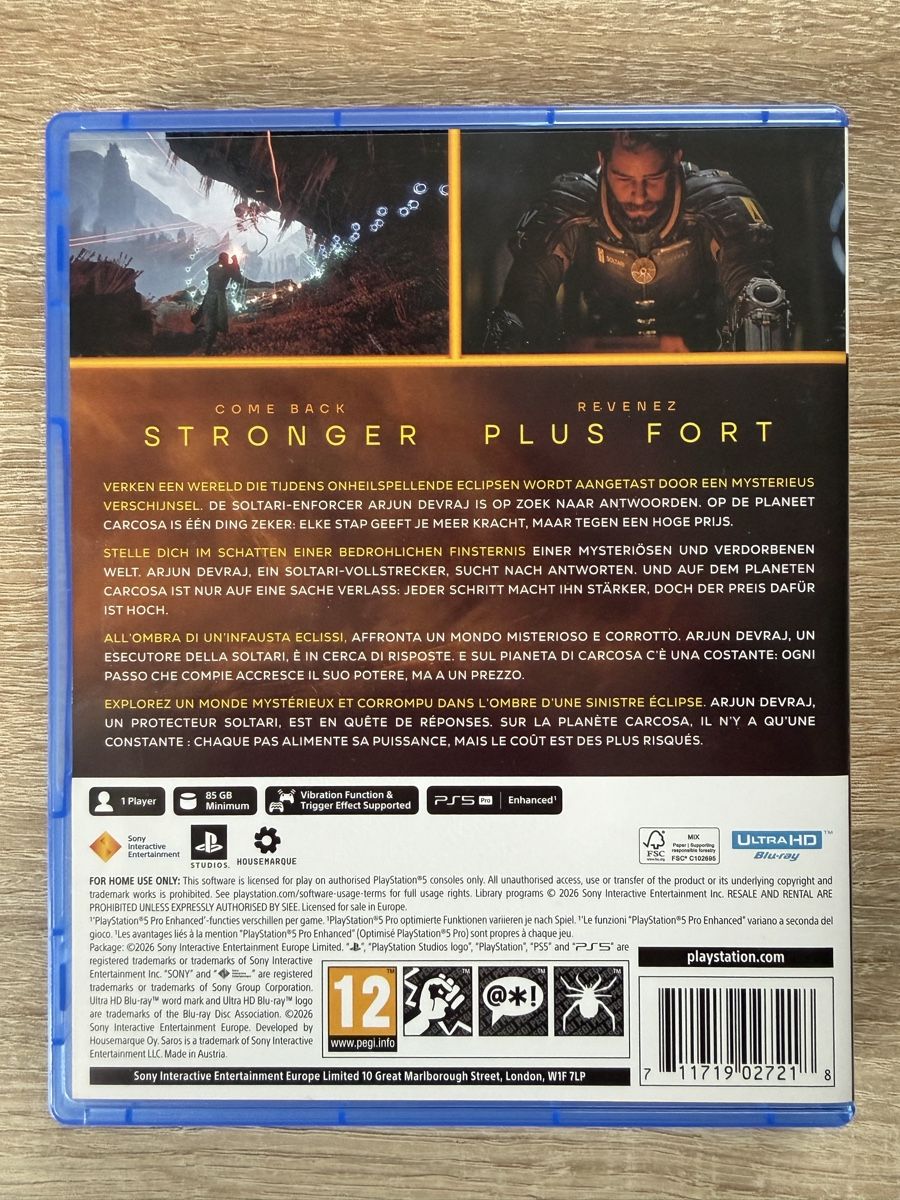 Giochi: Saros PS5 – Nuovo (secondo la descrizione) da Malleray venduto da focknot 1