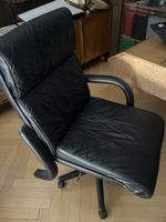 Bequemer Bürostuhl, schwarz