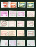 Automatenmarken ab Nr, 10 und ältere (Q971)
