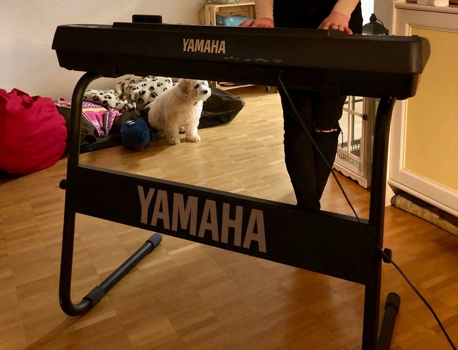 Yamaha Musikinstrumente: Yamaha PSR 620 Keyboard mit Ständer – Gebraucht aus Horw von  4