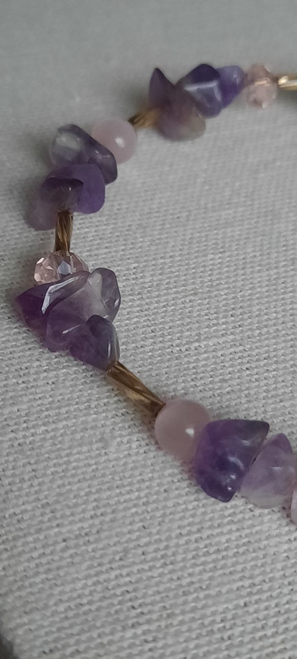 Bracciali & Braccialetti: Handgefertigtes Amethyst-Armband - Einzigartiges Design! – Nuovo (secondo la descrizione) da Solothurn venduto da lsc_pf99 3