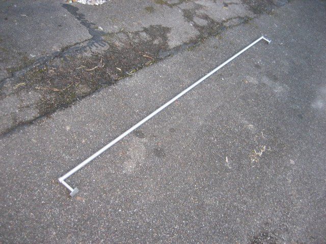 Tende: Vorhangstange Länge 250 cm – Usato da Winterthur venduto da pf02