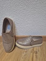 Steve Madden Schlüpfschuh Gr. 36 Bronze perforiert