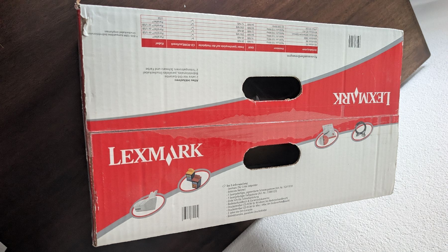 Lexmark Imprimantes: Lexmark Z42 Color Jetprinter Neu Originalverpackt – Neuf avec emballage d'origine à Rorschach par Obi-Wan85 1