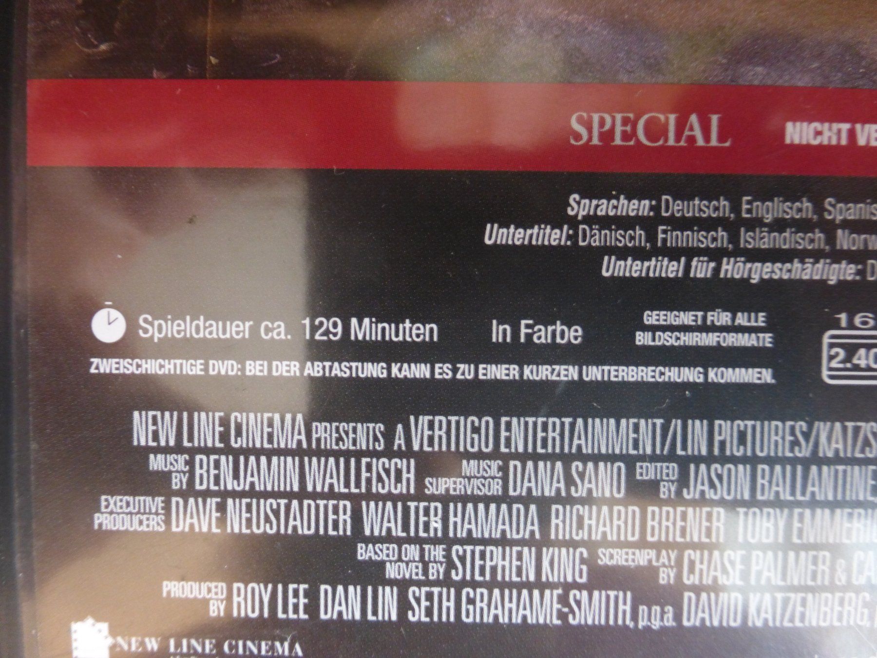 Alle DVDs: Es Teil 1 - It Part one DVD Horror – Gebraucht aus Zumikon von psisound 2