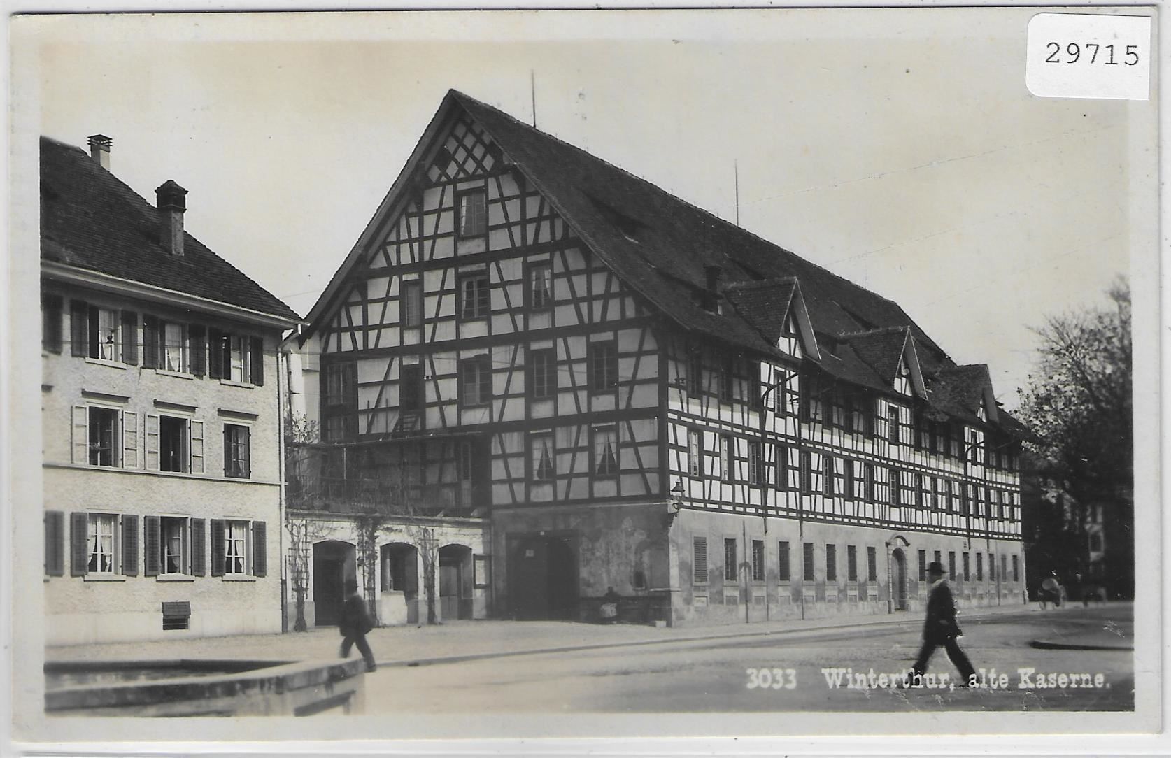 Ansichtskarten: Winterthur - alte Kaserne – Gebraucht aus Ettingen von Kartenplanet
