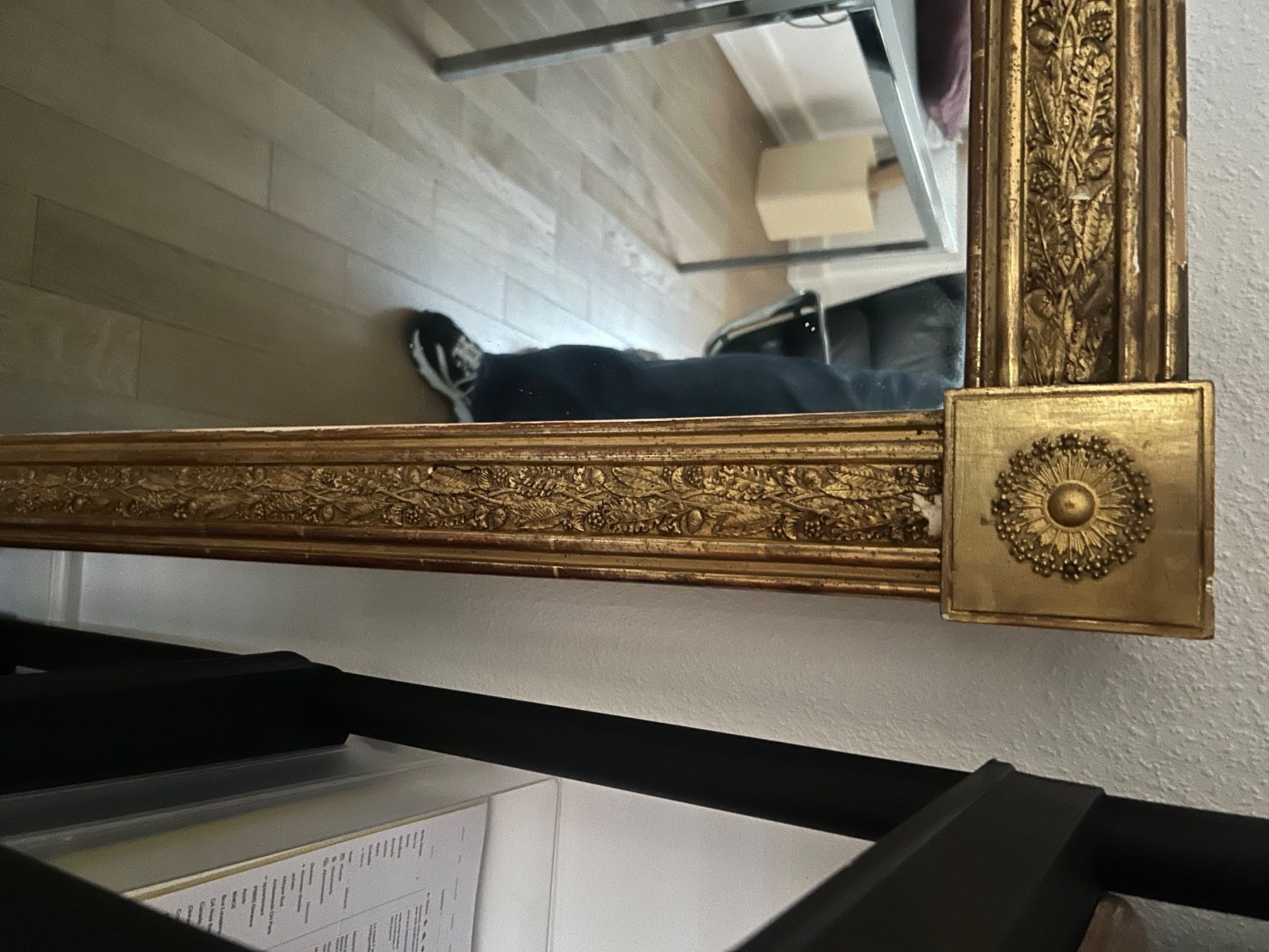 Miroirs: Miroir doré – D'occasion à Lausanne par har_5gv8 3