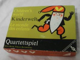 QUARTETT  KINDERWELT  LE MONDE DES ENFANTS  CHILDREN'S WORLD