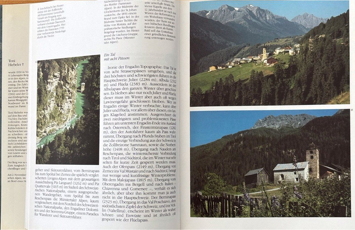 Libri: Hiebeler Toni, Das Engadin – Usato da Sarnen venduto da Livres 3