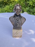 Mozart Bronzefigur mit Marmorsockel, Sammlerstück (13)