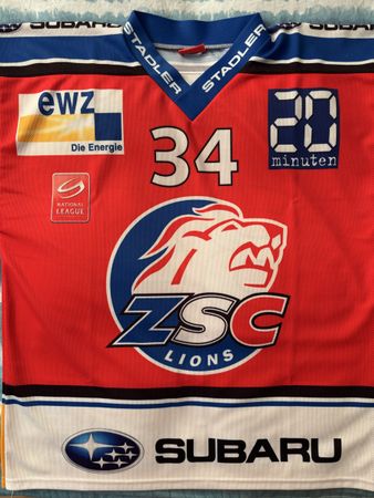 Game Worn Jersey ZSC Lions