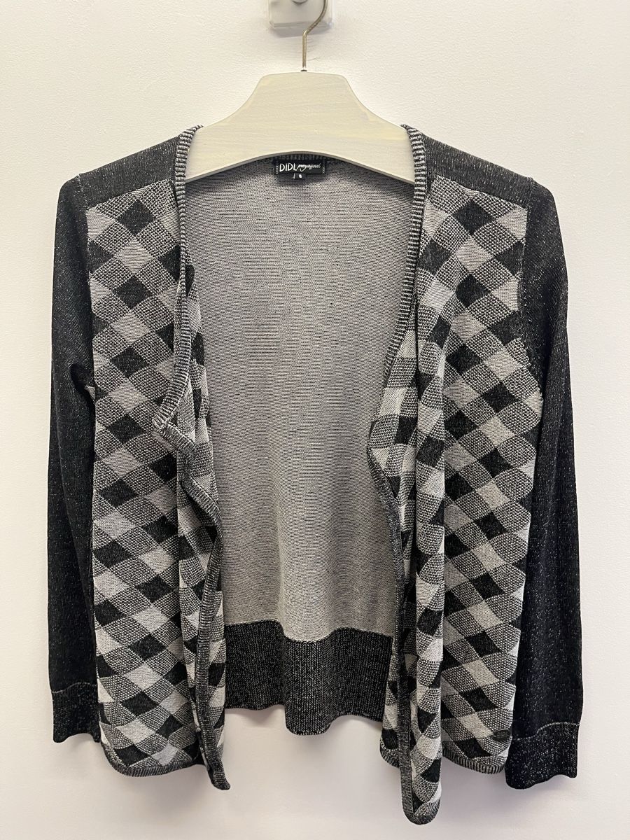 Maglioni & Felpe: DIDI Strickjacke, Gr. S mit Karomuster🌸 – Usato da Niederglatt ZH venduto da karinso