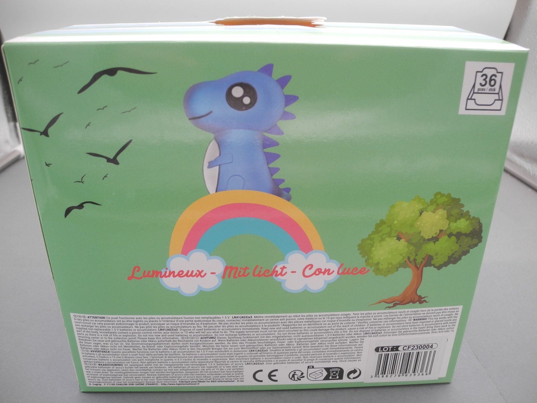 Stifte & Marker: 36 Stk. Leuchtkugelschreiber "Dino", Nr. 1a – Neu und originalverpackt aus Kottwil von Crazyrolf 4