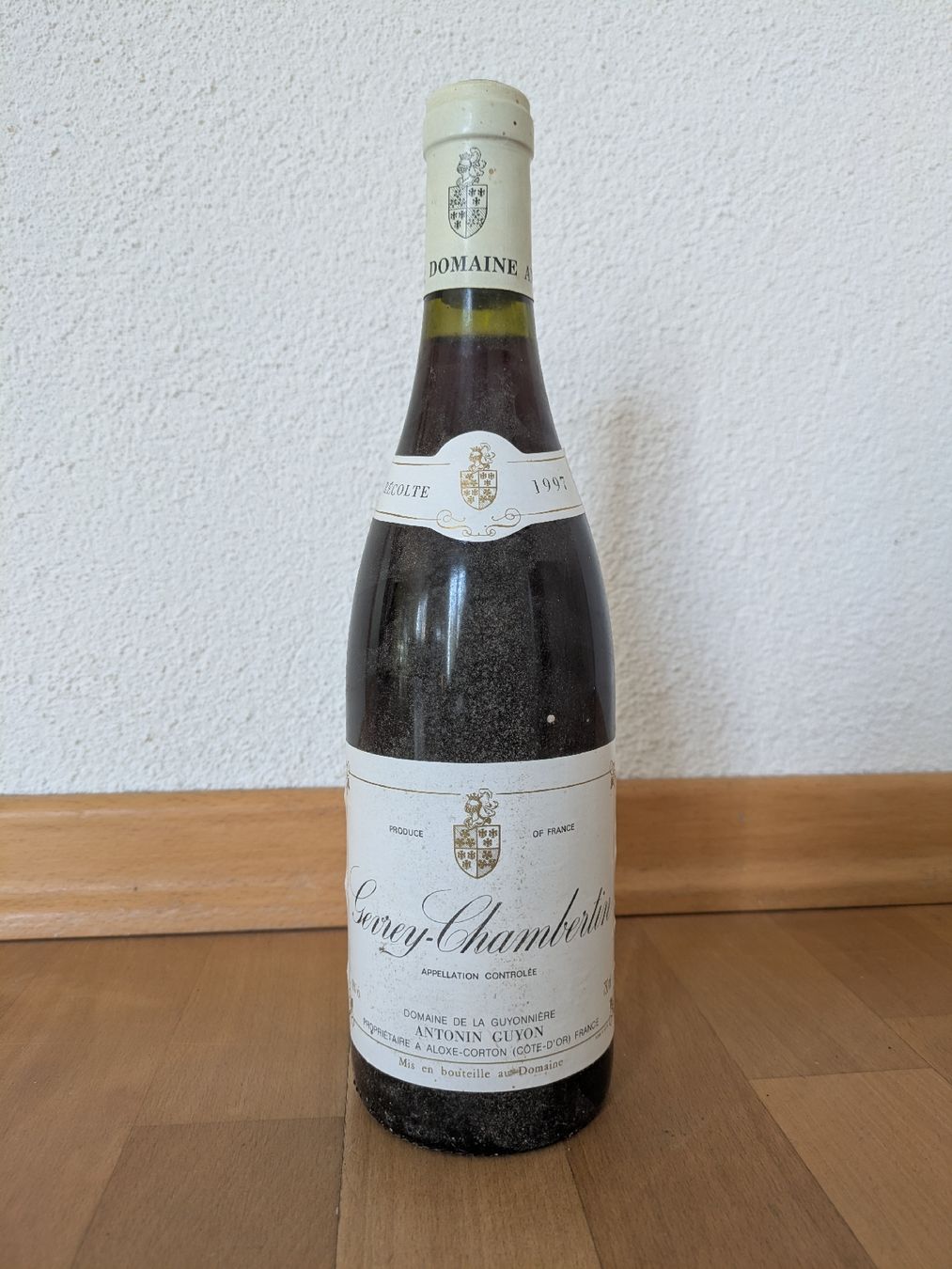 Wein: Gevrey-Chambertin 1997, Antonin Guyon – Neu (gemäss Beschreibung) aus Hölstein von Flurin_06