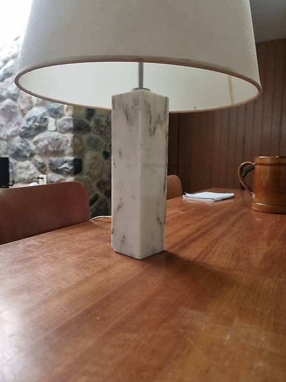 Lampen: Marmor Lampe – Gebraucht aus Unterengstringen von Elian55 1