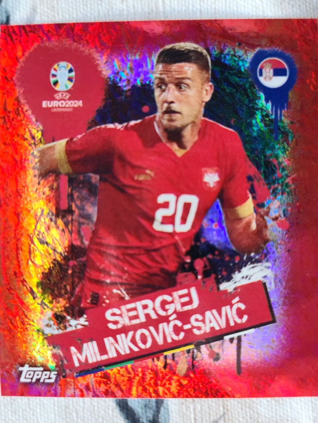 Topps Sammelbilder & Trading cards: Topps EURO2024 SRB 3 – Neu und originalverpackt aus Dintikon von Prime-shop