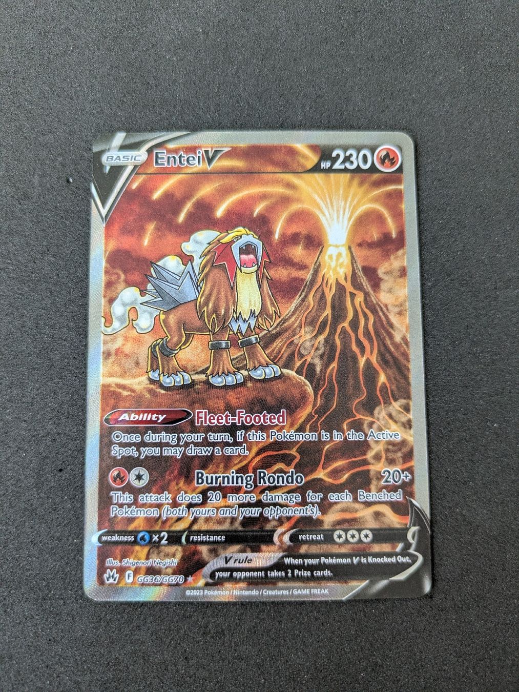 Pokémon Cartes à collectionner: Entei V (Crown Zenith) – Neuf (Voir description) à Hochdorf par NoctisCaelum
