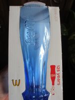 Coca Cola Glas McDonald's blau Jubiläum 125 Jahre Neu!