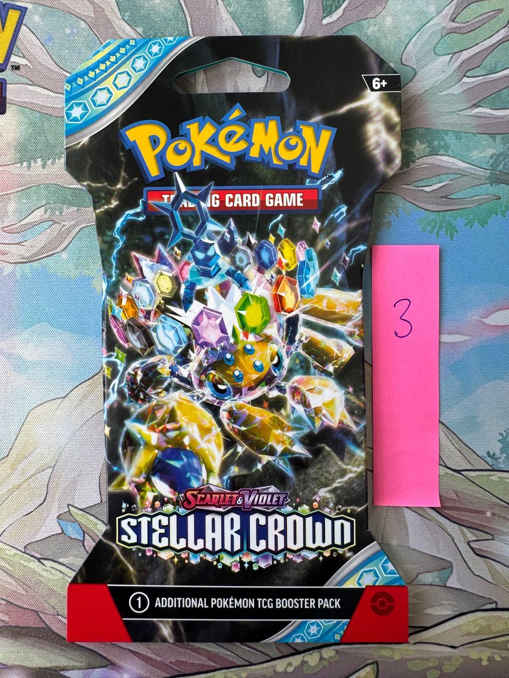 Pokémon Carte collezionabili: 1x Stellar Crown Sleeved Booster / OVP – Nuovo e nell'imballaggio originale da Oberwil BL venduto da Chelsea26