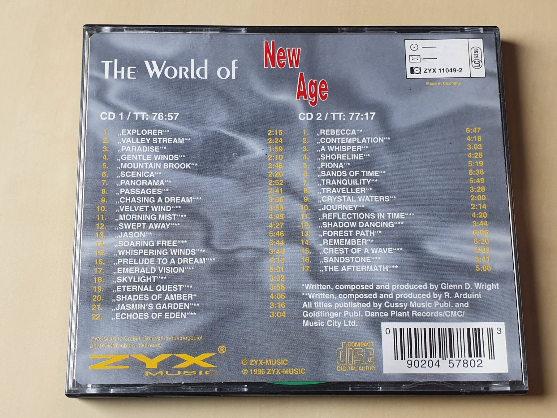 CD: The World of New Age – Usato da Stansstad venduto da collectorsshop 1