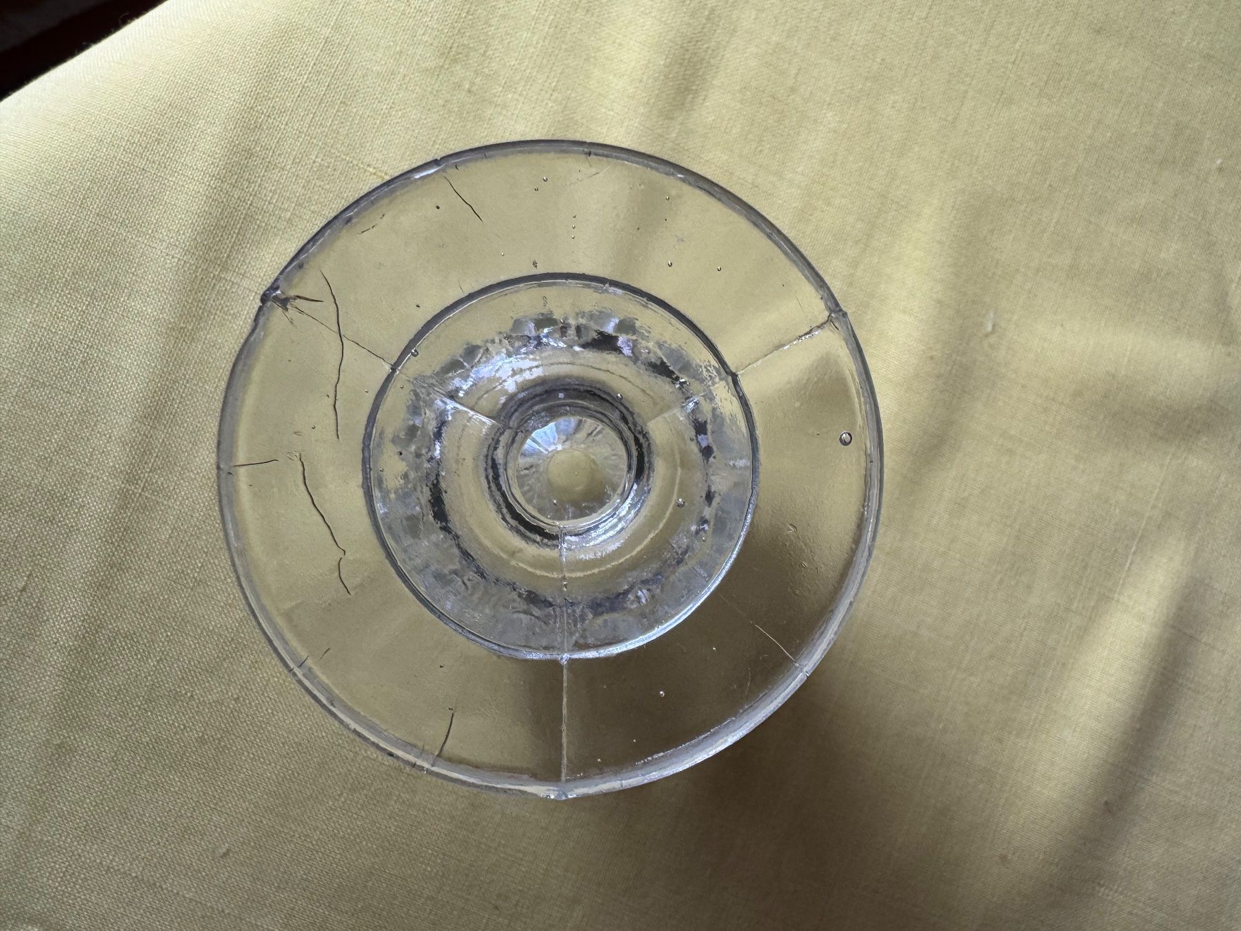 Bicchieri: Gläser Becher Pressglas    antik  3 Stück – Usato da siebnen venduto da minte 2