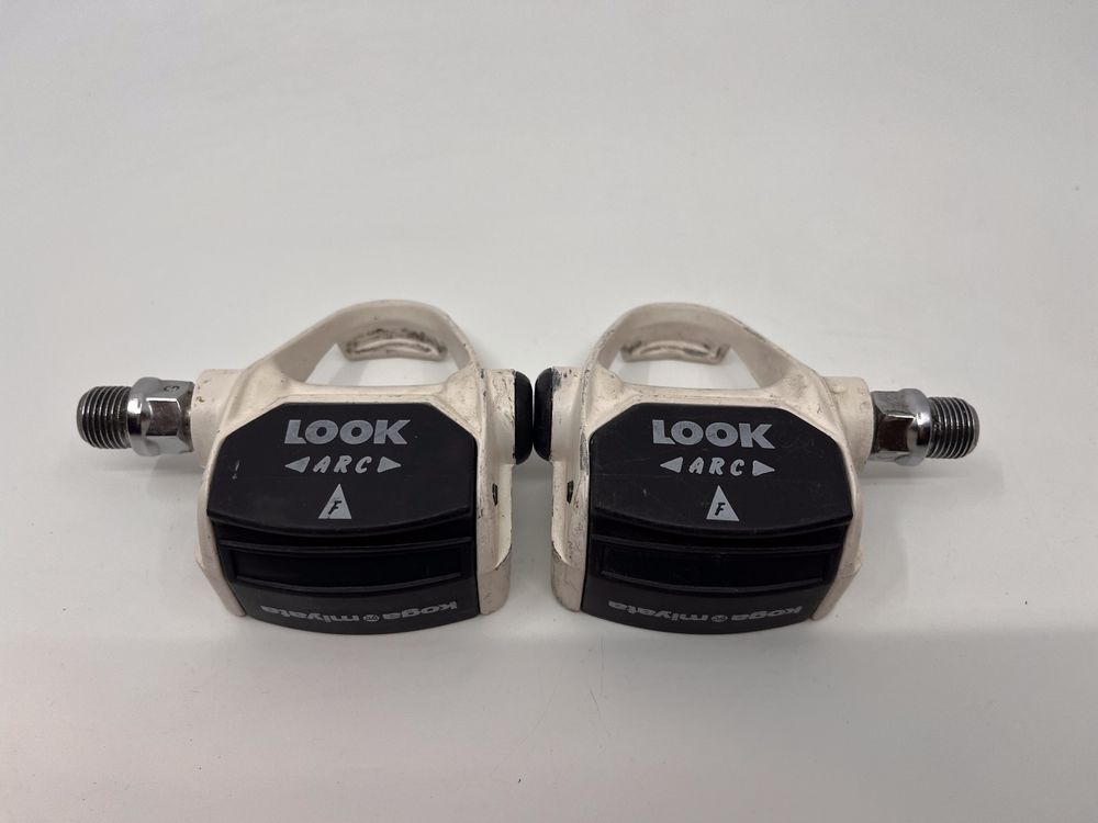 Pédales Look ARC Avec Clips – Pour Vélo De Route – Taille 42 En Blanc