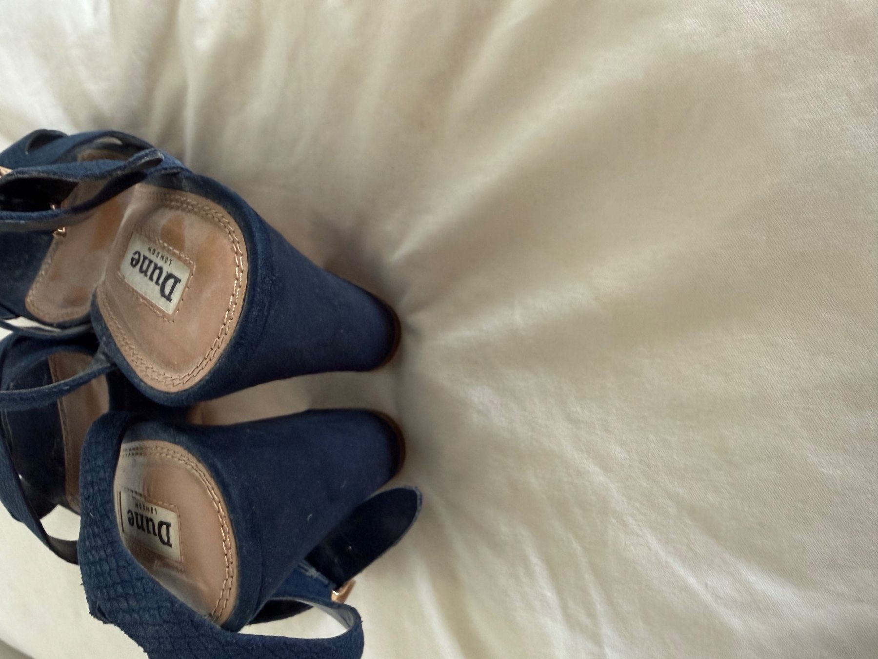 Dune London Scarpe da donna: Dune Plateau Sohlen Sandalen Gr. 38 – Usato da Dällikon venduto da dahi1 3