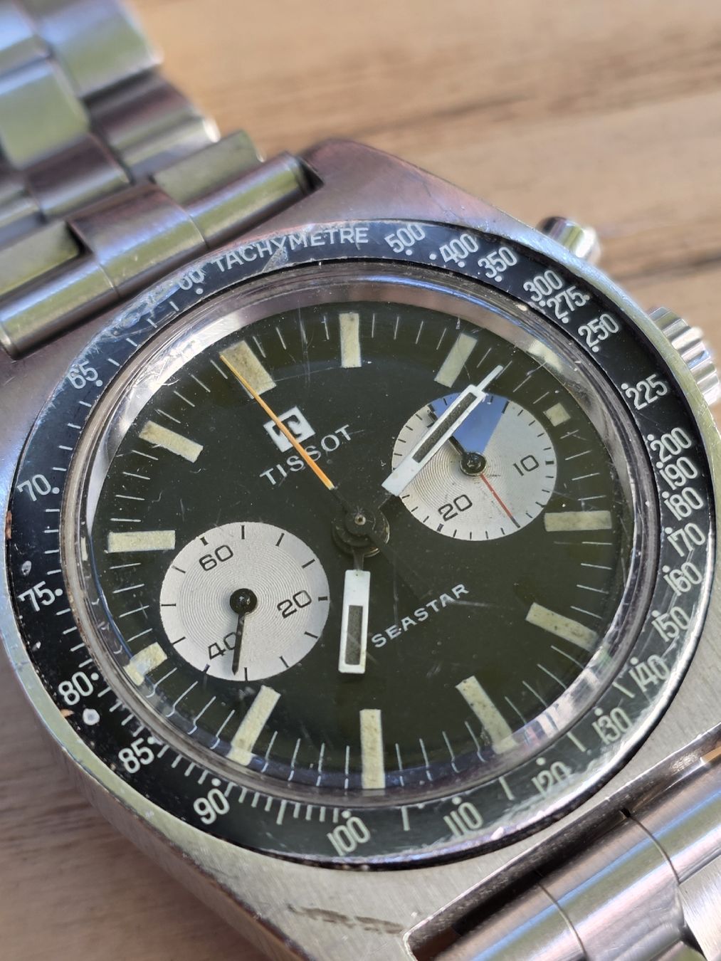 Tissot Montres: Vintage Tissot Seastar Chronograph  – D'occasion à Salmsach par yas_g2nq 4