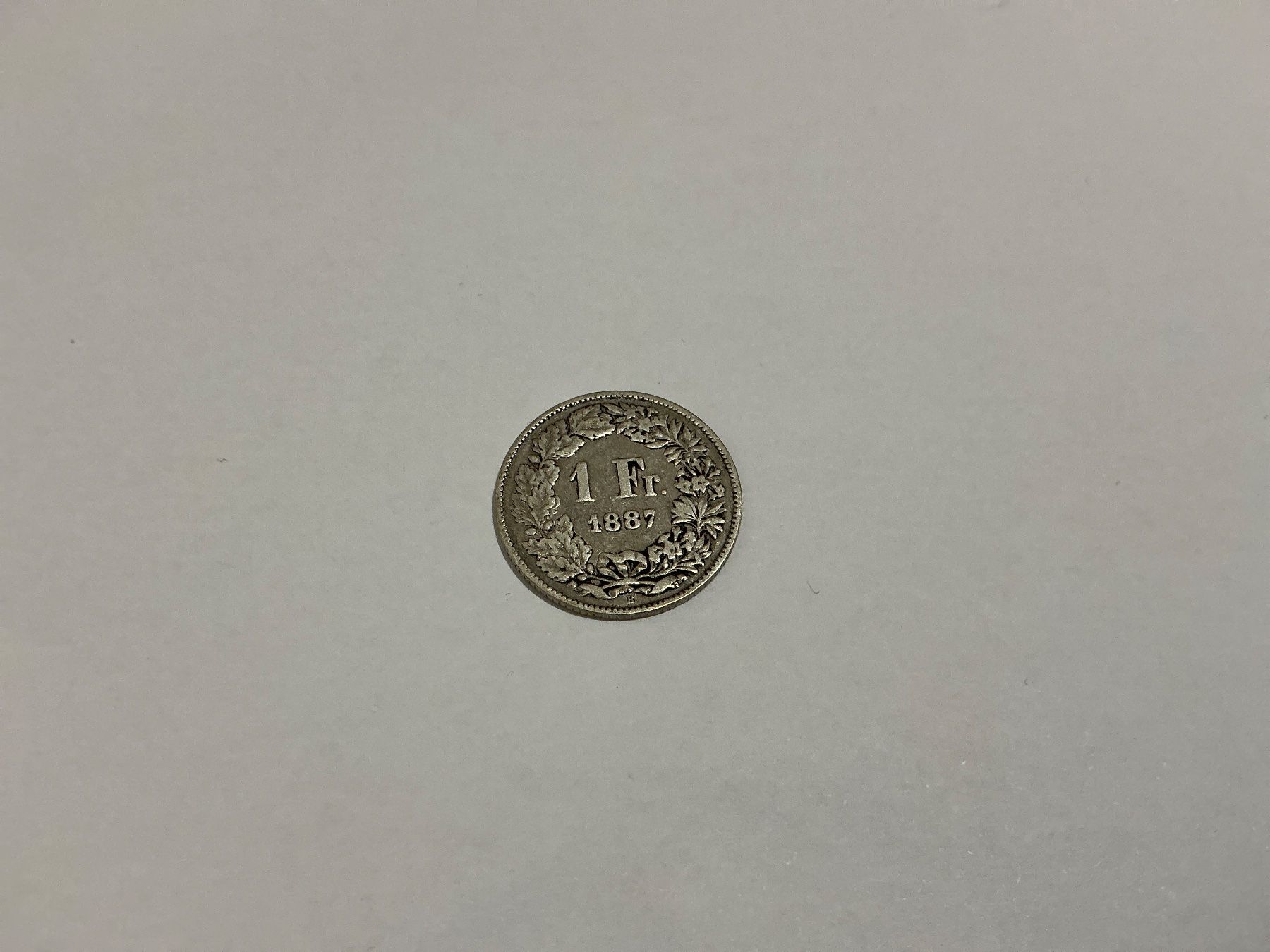 Tutti le monete: 1 Franken Silber 1887 – Usato da Oberurnen venduto da Numi2000