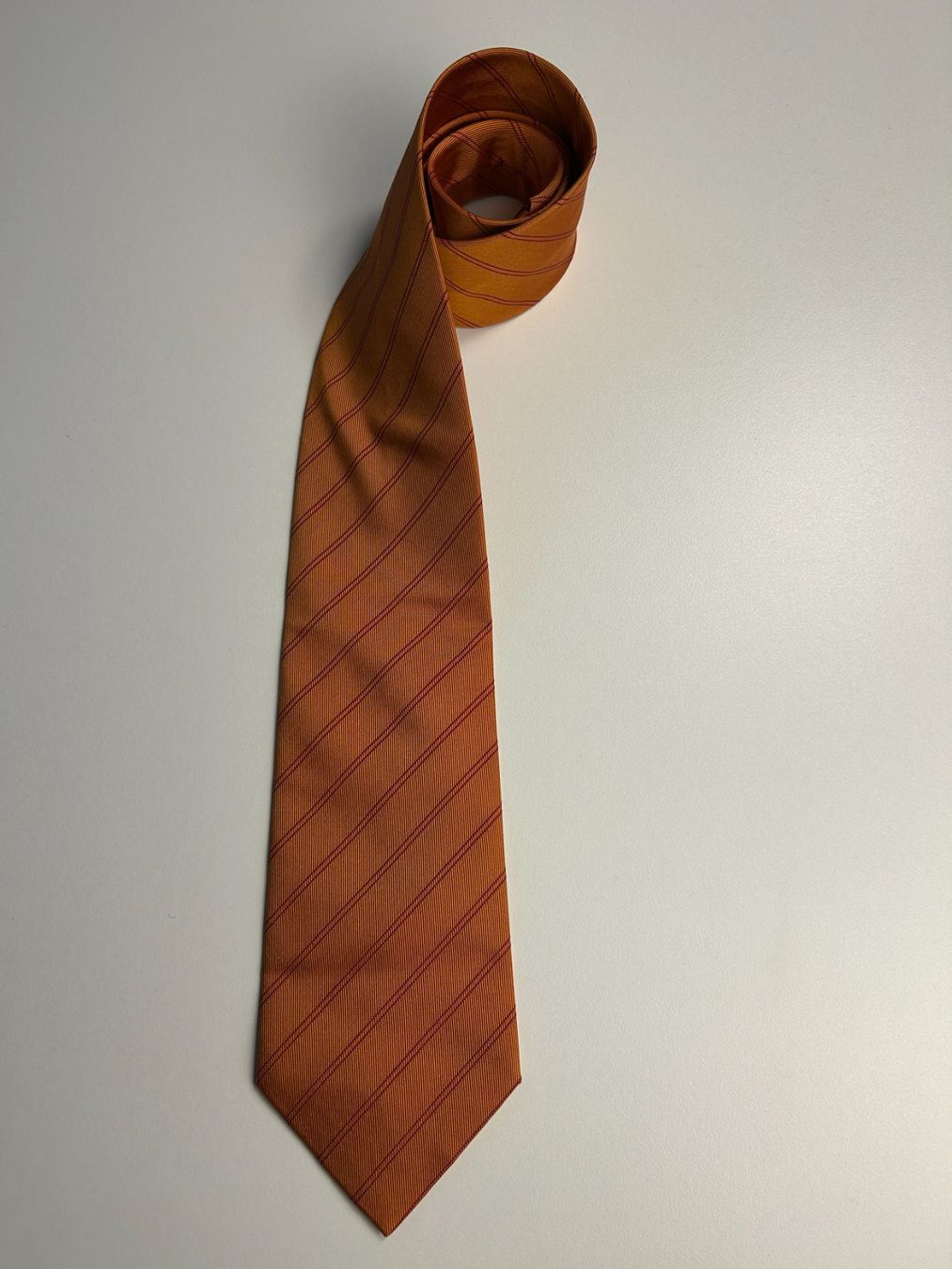 Hermès Cravates: Hermes Taft gestreifte Krawatte – Neuf (Voir description) à Bern par kurtikobolt74 1