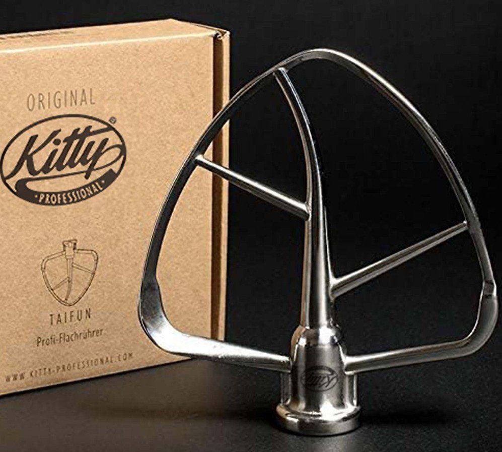 Kitchenaid Küchengeräte: Kitty Taifun Flachrührer Profi-Qualität – Neu und originalverpackt aus Jegenstorf von Bracher_Mail-House