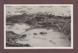 RAPPERSWIL und Umgebung - Vogelschau