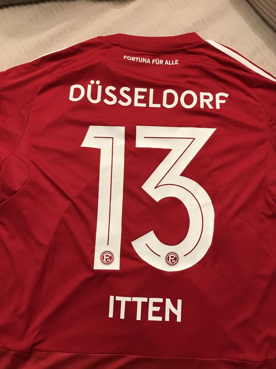 Adidas Canottiere & Pantaloni: Fortuna Düsseldorf, Itten #13 Trikot – Nuovo (secondo la descrizione) da Olten venduto da juliansaibene 2