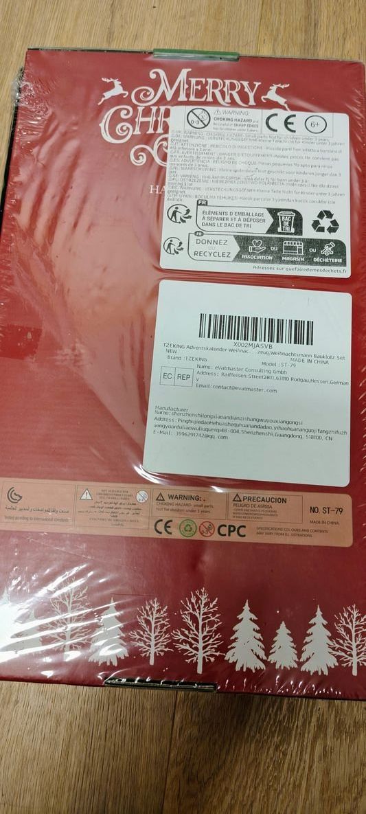 Kalender: Adventskalender "Bauset/Bausteine" – Neu und originalverpackt aus Oberhofen AG von iitf2020 2