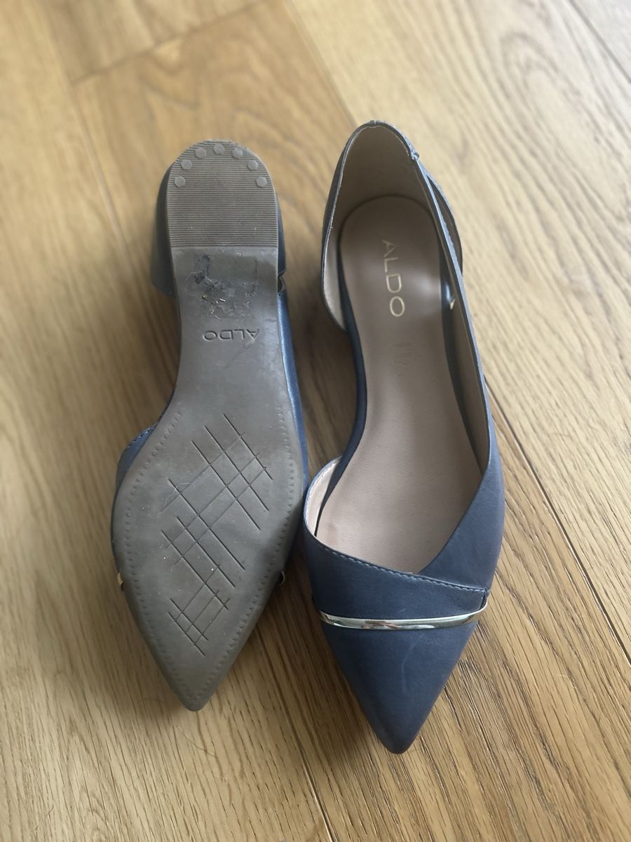 Aldo Scarpe da donna: Aldo Schuhe 38 blau-gold – Usato da Pfaffhausen venduto da Klaras_second_hand 1
