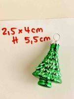 Weihnachtskugel Weihnachtsbaum Dekoration aus Glas neuwertig