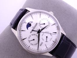 JAEGER LE COULTRE ULTRA THIN 18K Q1303520 PERPETUAL KALENDER