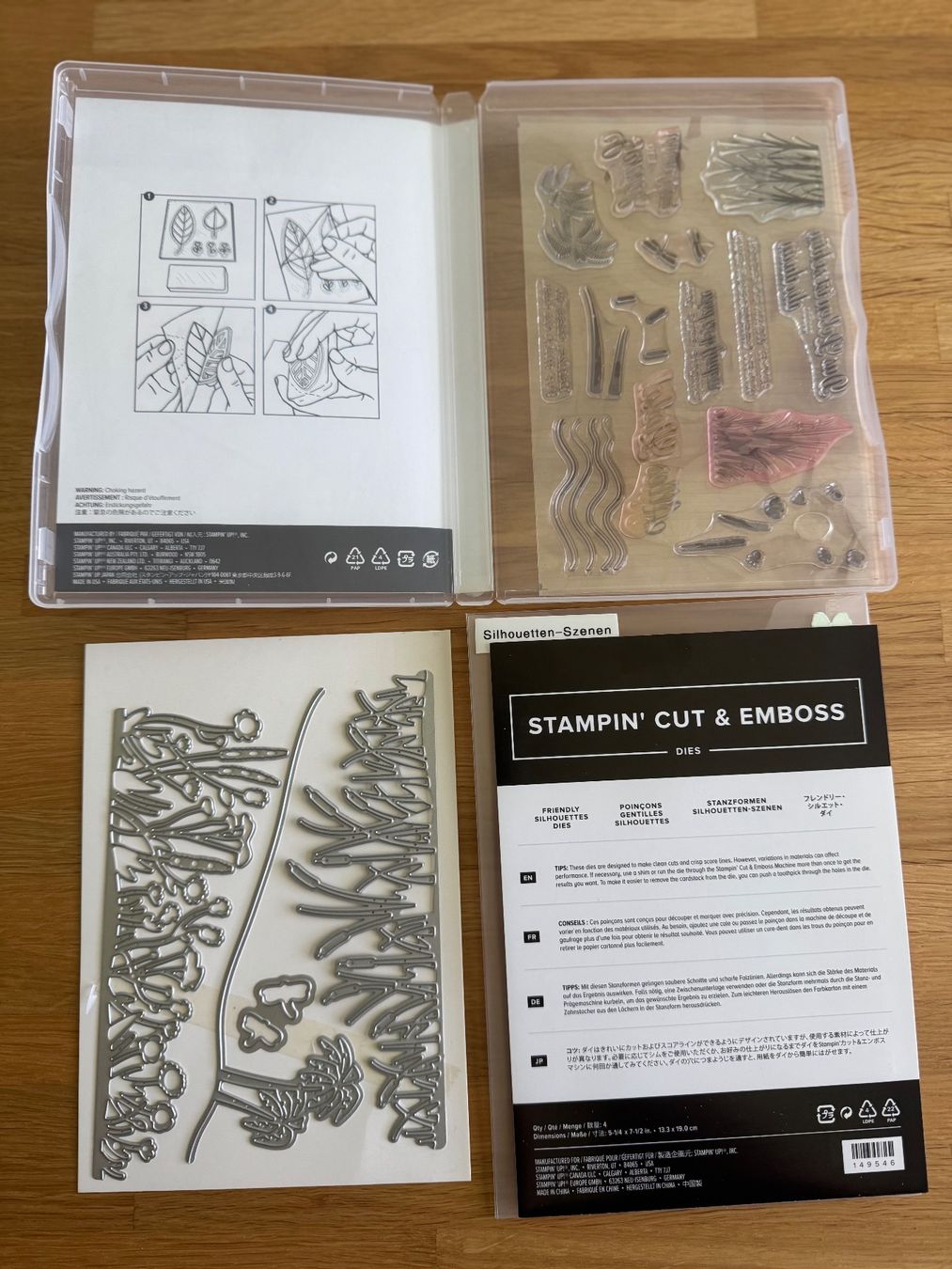 Stampin' up! Timbri: Alles Liebe + Stanzformen von Stampin Up / A – Usato da Neukirch (Egnach) venduto da muolen 1