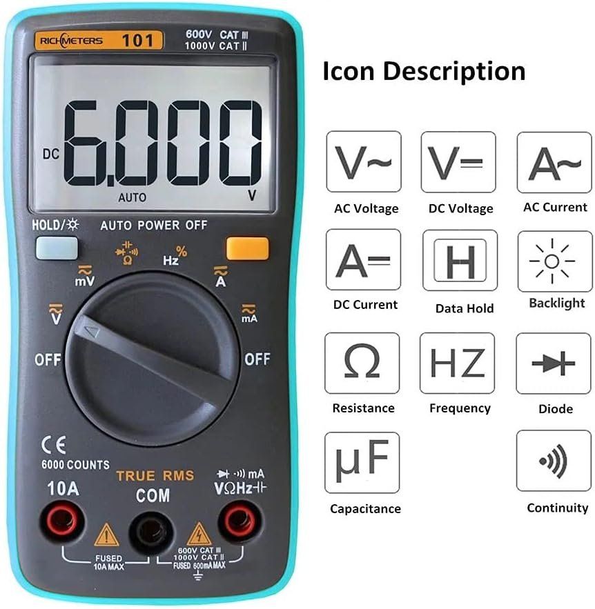 Misurare: Profi Messgerät Digital Multimeter – Nuovo e nell'imballaggio originale da Châtelaine venduto da topshop.switzerland 1